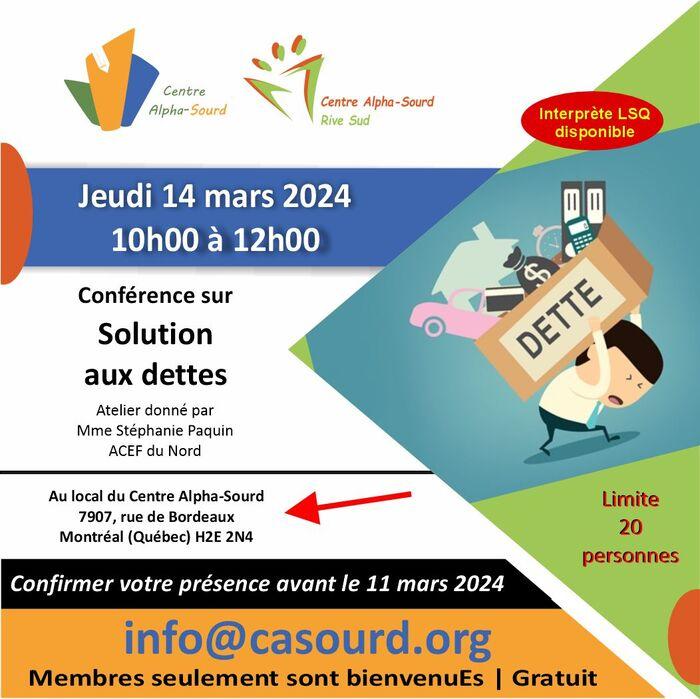 Solution aux dettes